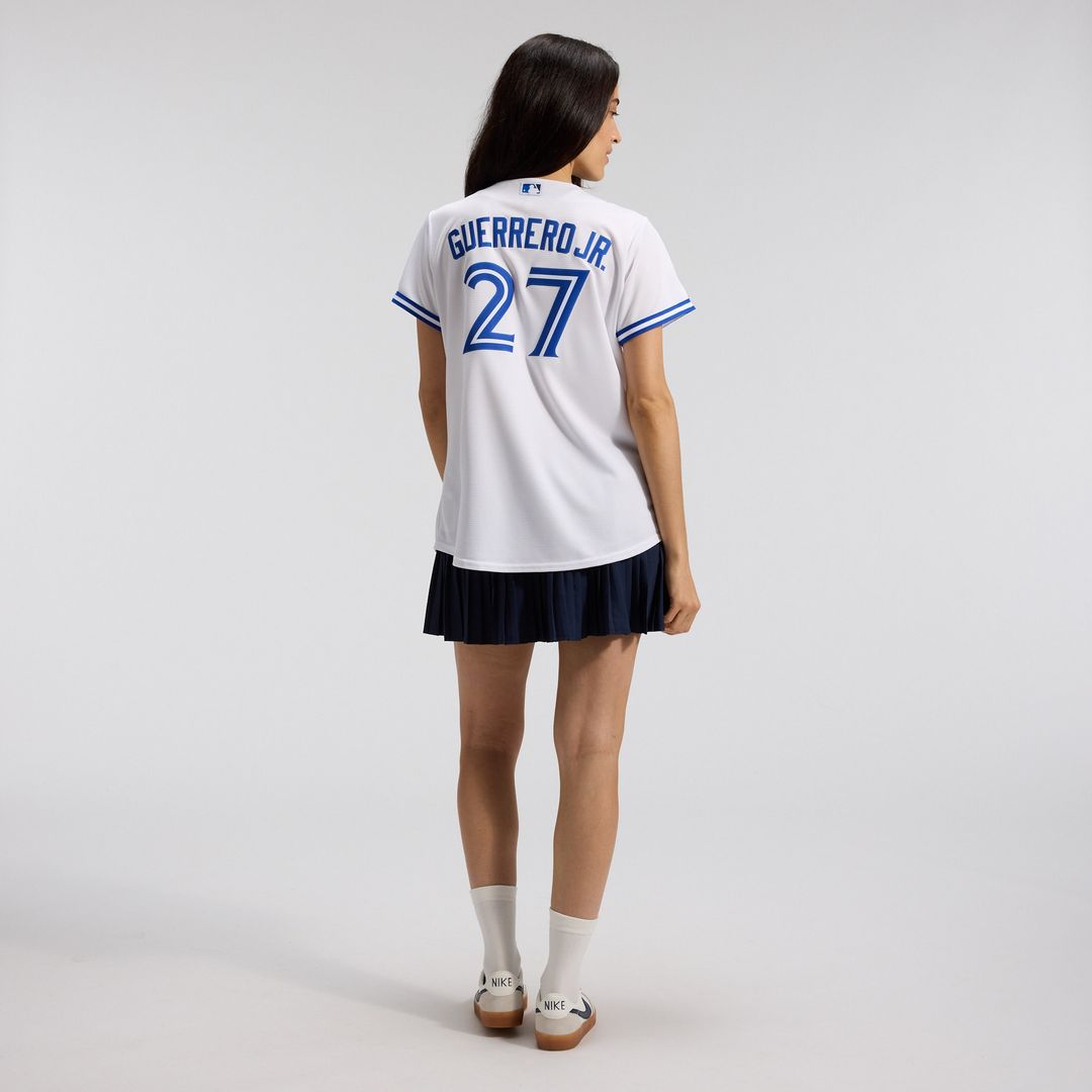 Vladimir Guerrero Jr. Toronto Blue Jays Nike Women's Home Replica Player Jersey - White Official MLB Team Apparel Baseball Fan Gear