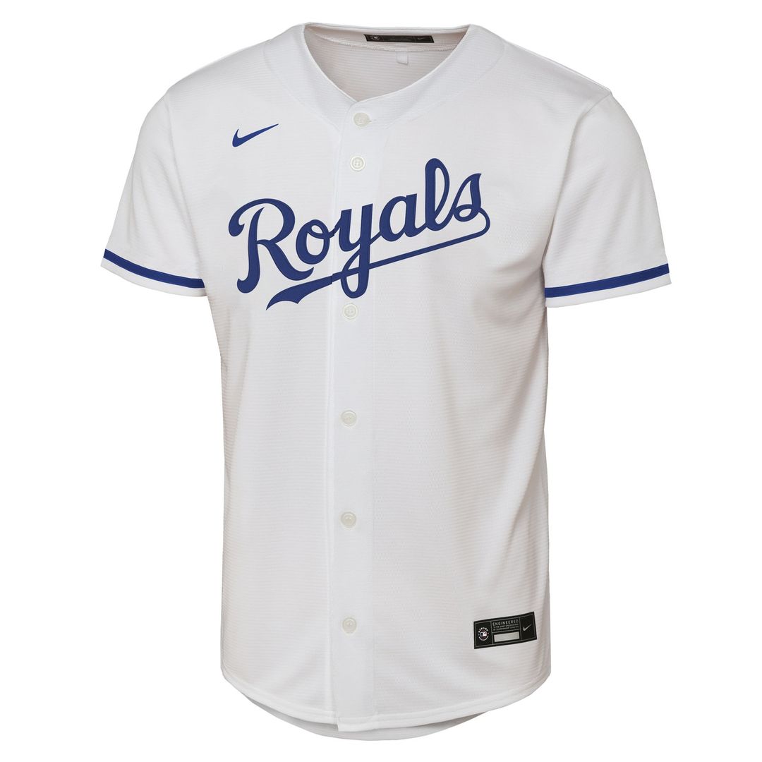 Bobby Witt Jr. Kansas City Royals Nike Youth Home Replica Player Jersey - White Official MLB Team Apparel Baseball Fan Gear
