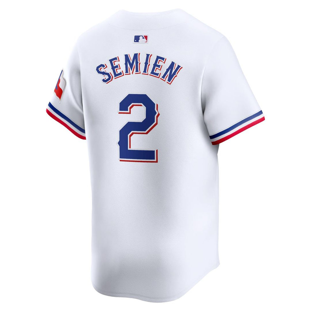 Marcus Semien Texas Rangers Nike Home Limited Player Jersey - White Official MLB Team Apparel Baseball Fan Gear