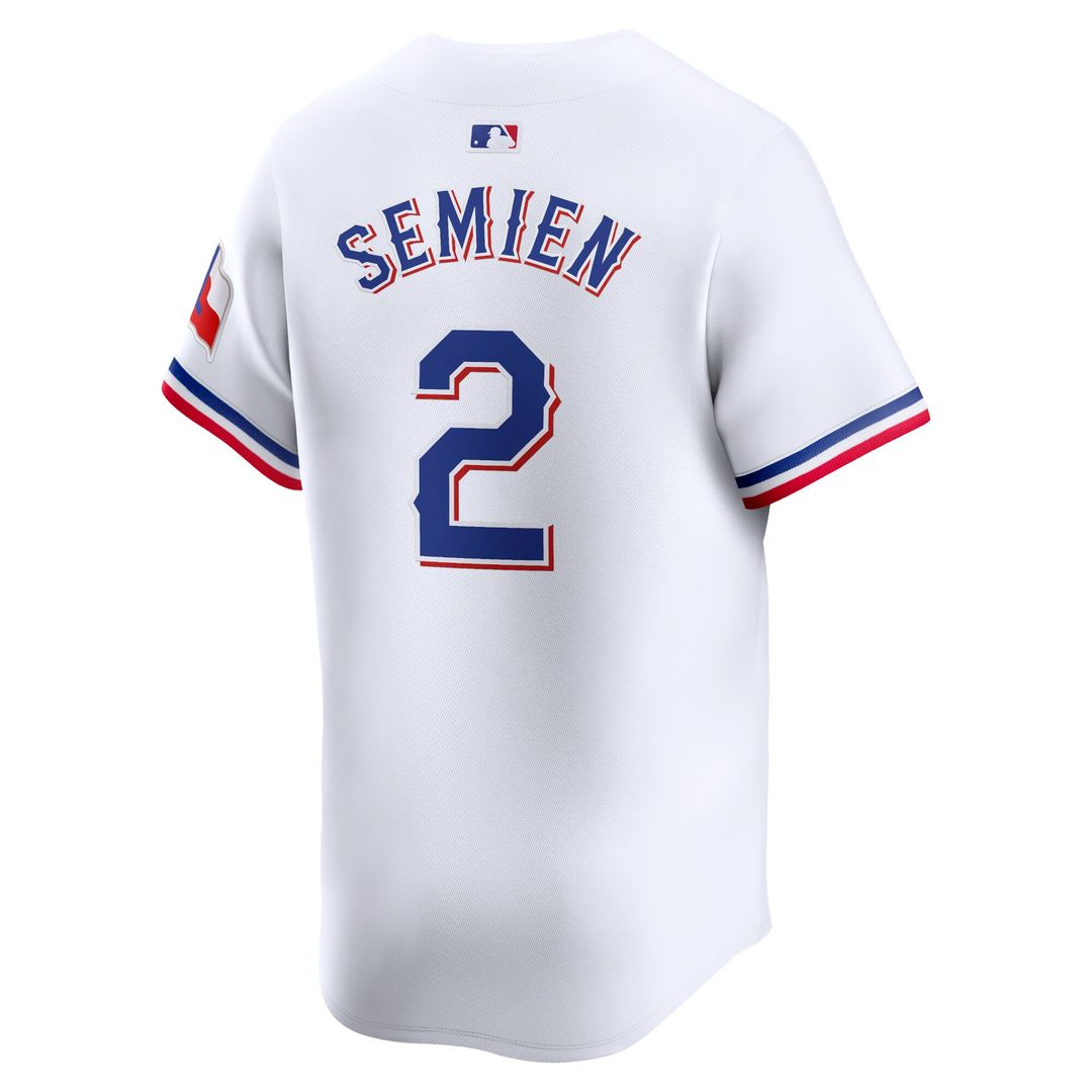 Marcus Semien Texas Rangers Nike Home Limited Player Jersey - White Official MLB Team Apparel Baseball Fan Gear