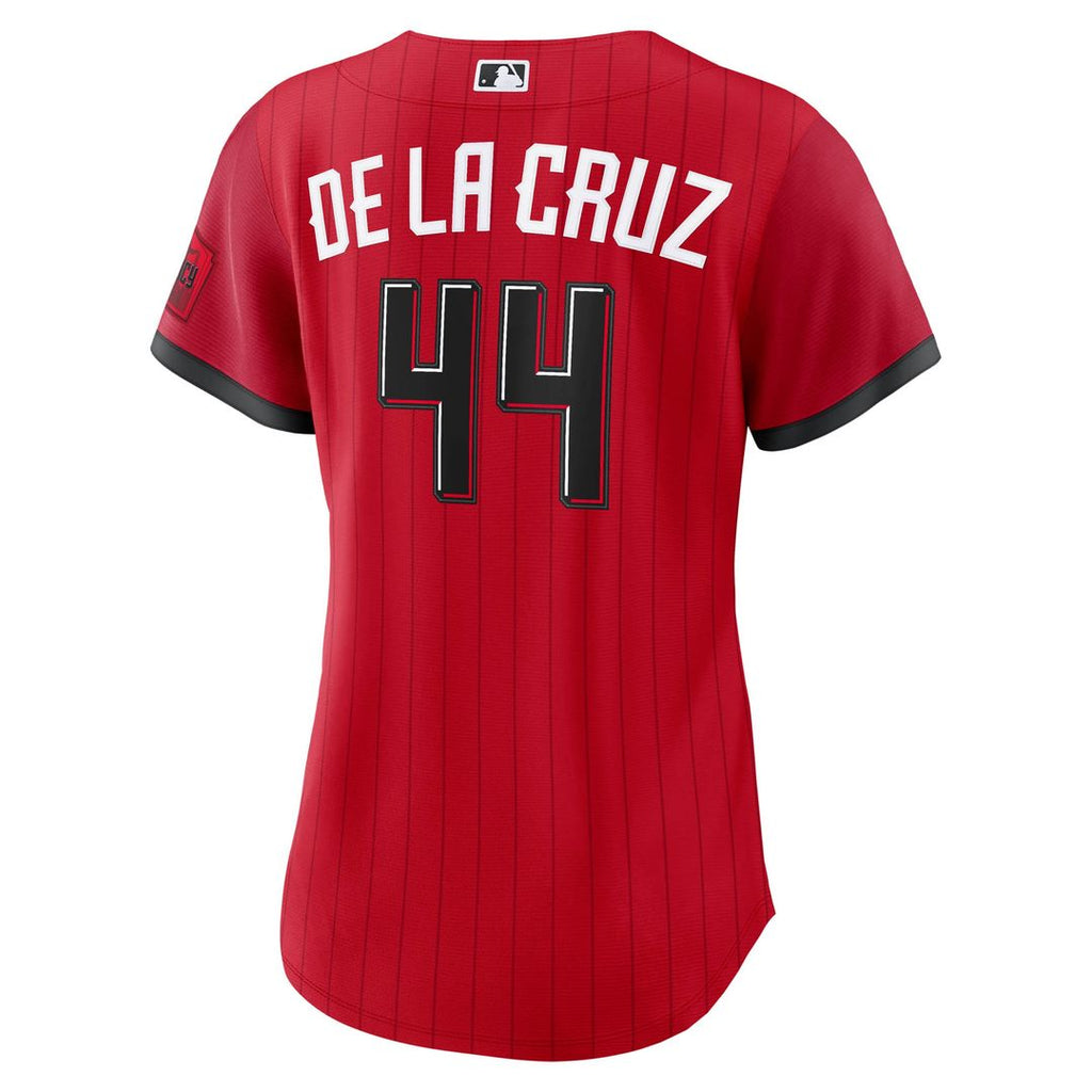 Elly De La Cruz Cincinnati Reds Nike Women's 2026 City Connect Stadium Jersey - Red Official MLB Team Apparel Baseball Fan Gear