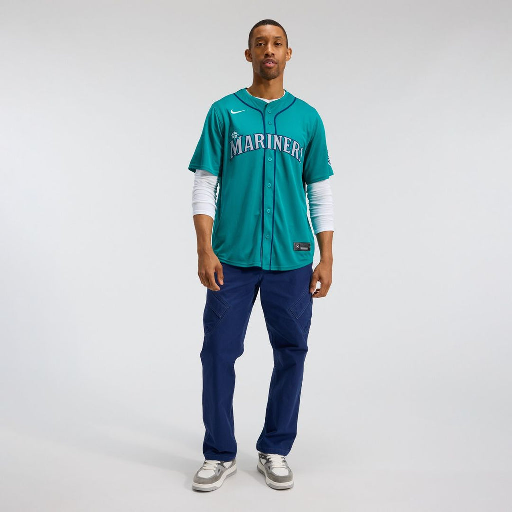 Cal Raleigh Seattle Mariners Nike Home Limited Player Jersey - White Official MLB Team Apparel Baseball Fan Gear