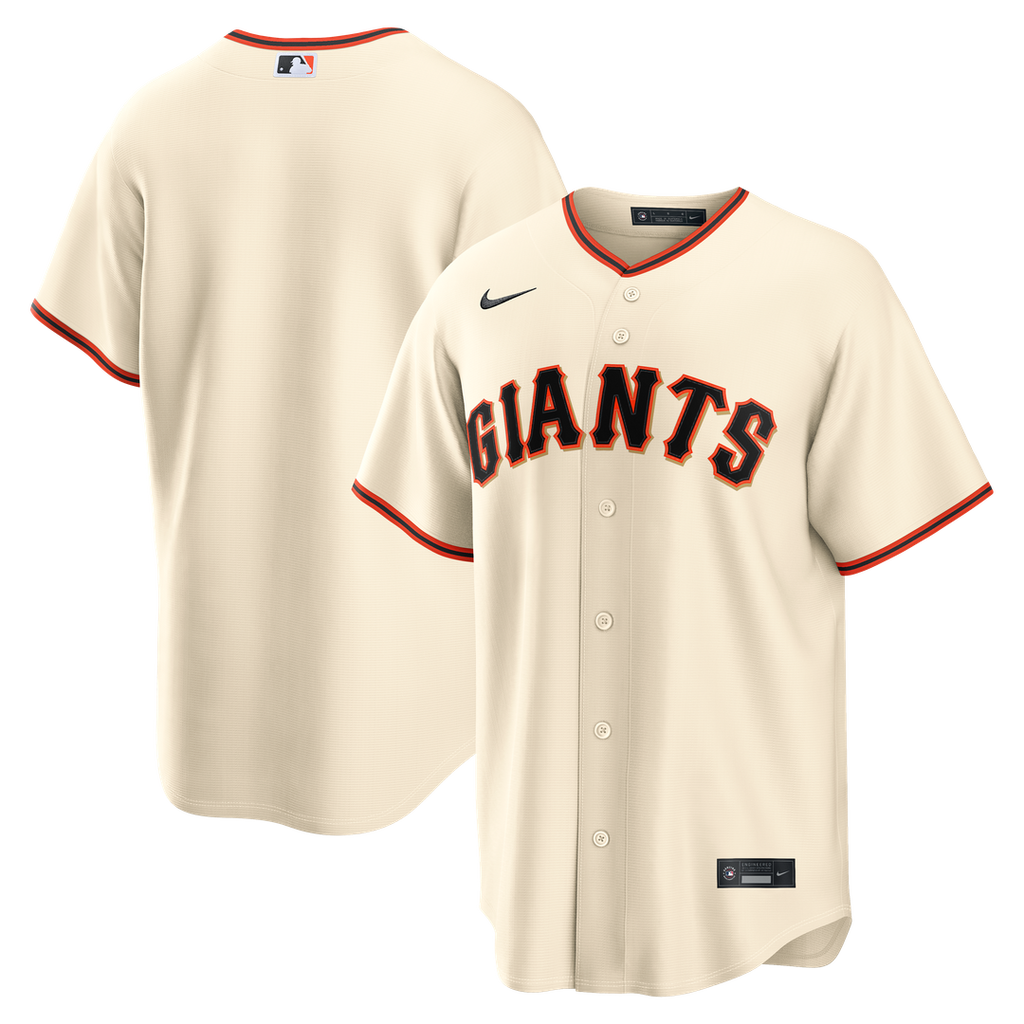 San Francisco Giants Nike Home Replica Jersey - Cream Official MLB Team Apparel Baseball Fan Gear