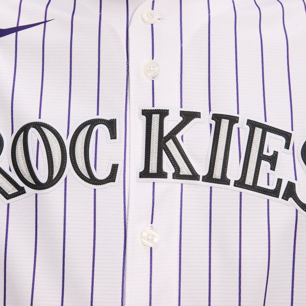 Colorado Rockies Nike Home Replica Team Jersey - White Official MLB Team Apparel Baseball Fan Gear