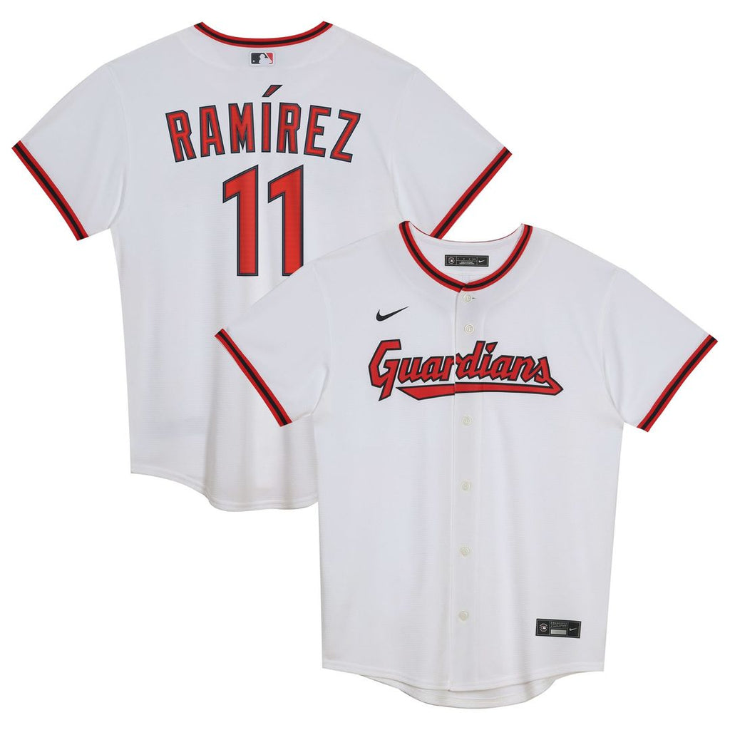José Ramírez Cleveland Guardians Nike Preschool Home Player Jersey - White Official MLB Team Apparel Baseball Fan Gear