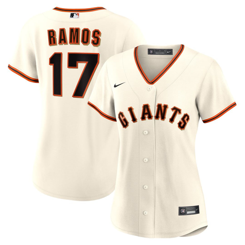 Heliot Ramos San Francisco Giants Nike Women's Home Replica Jersey - White Official MLB Team Apparel Baseball Fan Gear