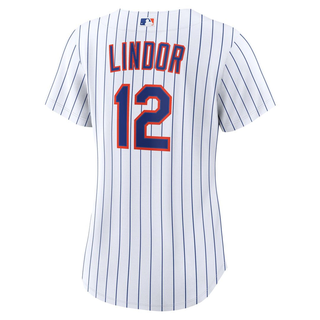Francisco Lindor New York Mets Nike Women's Home Replica Jersey - White Official MLB Team Apparel Baseball Fan Gear