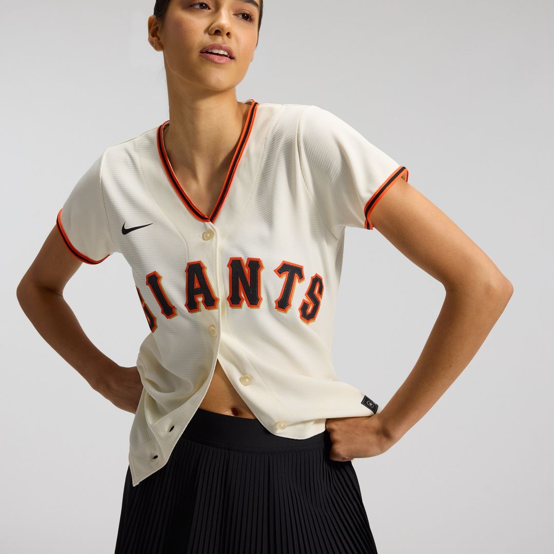 San Francisco Giants Nike Women's Home Replica Team Jersey - Cream Official MLB Team Apparel Baseball Fan Gear