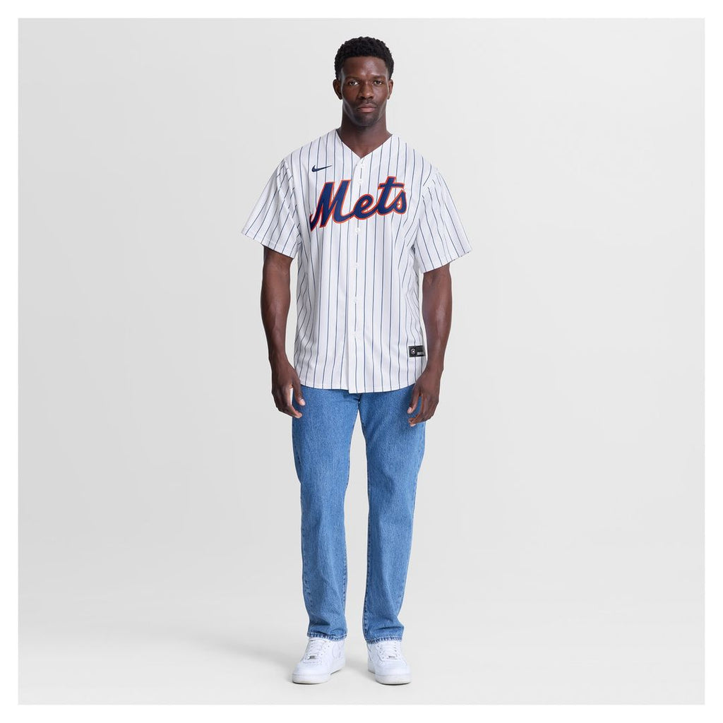 Nolan McLean New York Mets Nike Home Replica Jersey - White Official MLB Team Apparel Baseball Fan Gear