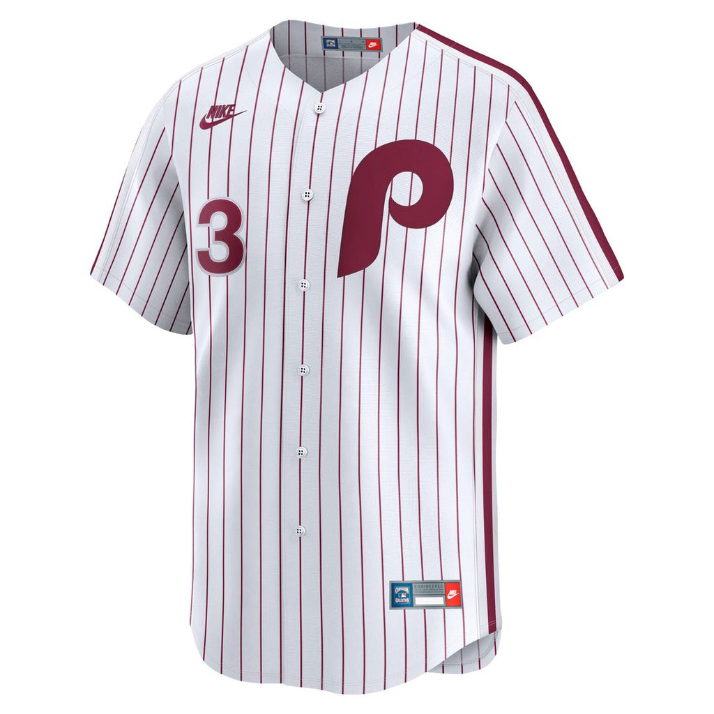Bryce Harper Philadelphia Phillies Nike Cooperstown Collection Limited Jersey - White Official MLB Team Apparel Baseball Fan Gear