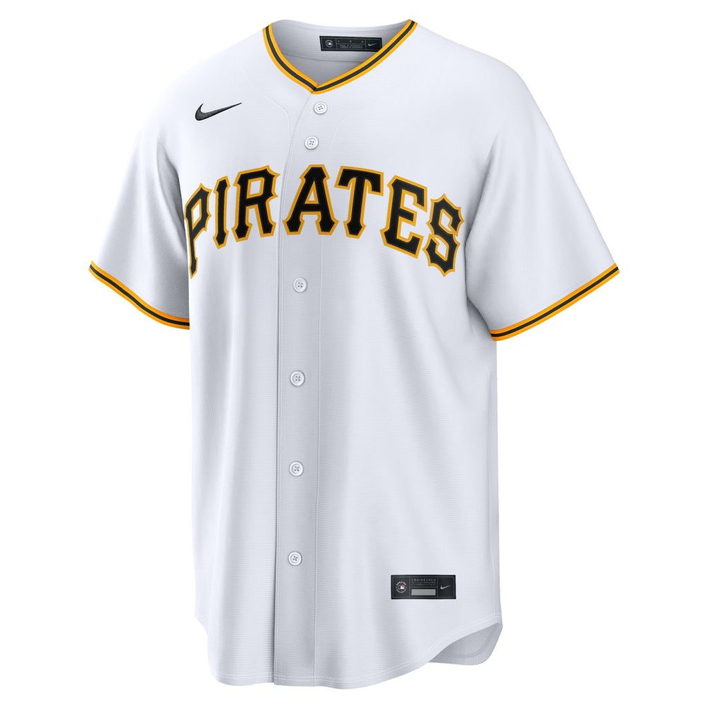 Paul Skenes Pittsburgh Pirates Nike Home Replica Jersey - White Official MLB Team Apparel Baseball Fan Gear