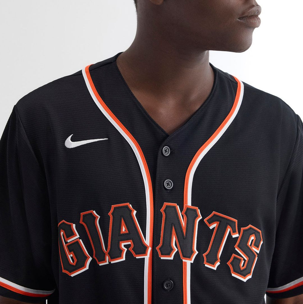 Jung Hoo Lee San Francisco Giants Nike Fashion Replica Black Out Jersey Official MLB Team Apparel Baseball Fan Gear