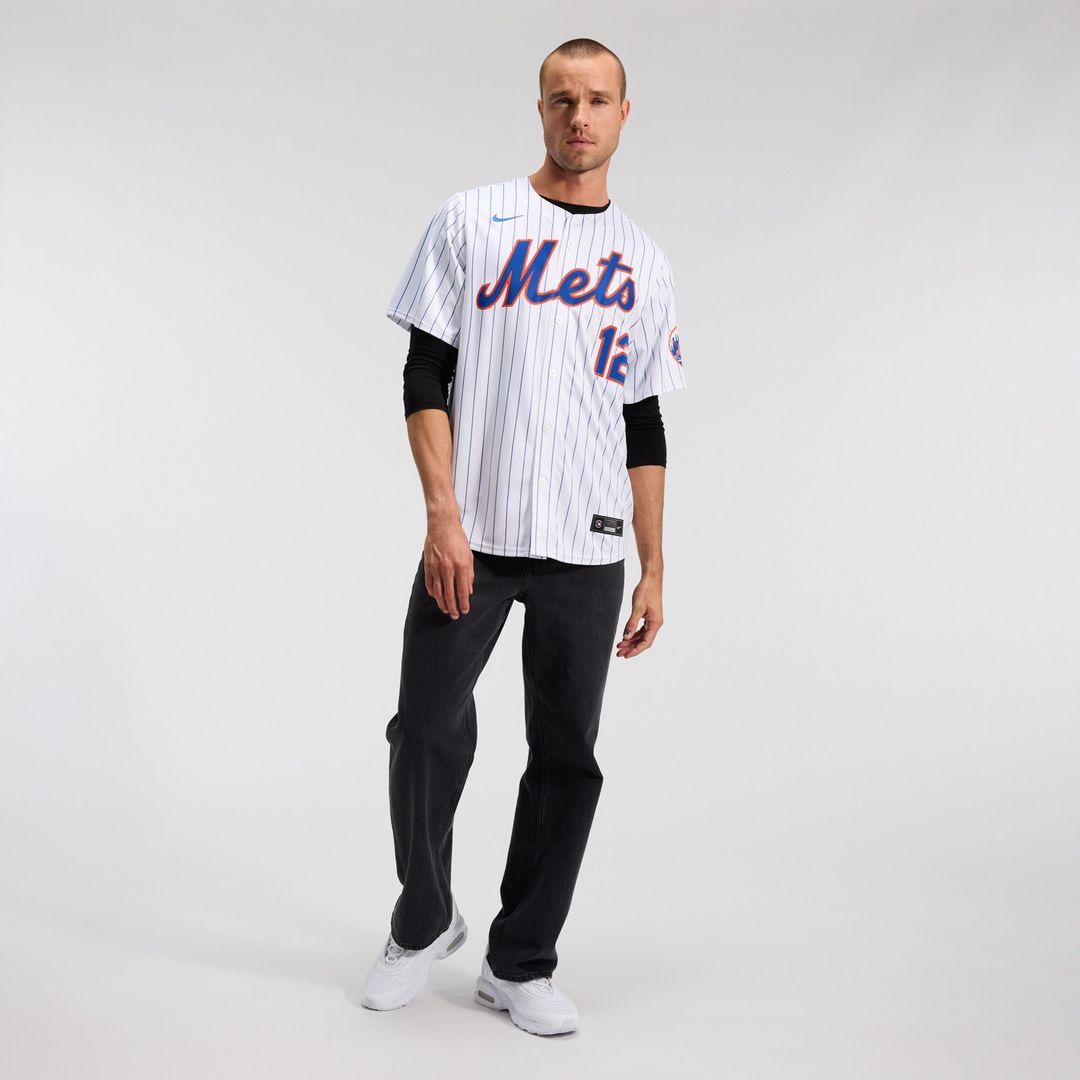 Francisco Lindor New York Mets Nike Home Limited Jersey - White Official MLB Team Apparel Baseball Fan Gear