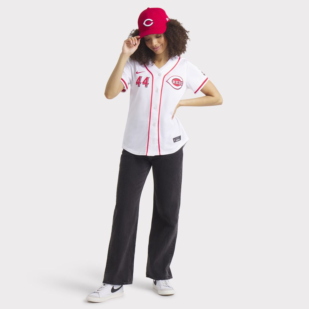 Elly De La Cruz Cincinnati Reds Nike Women's Home Limited Player Jersey – White Official MLB Team Apparel Baseball Fan Gear