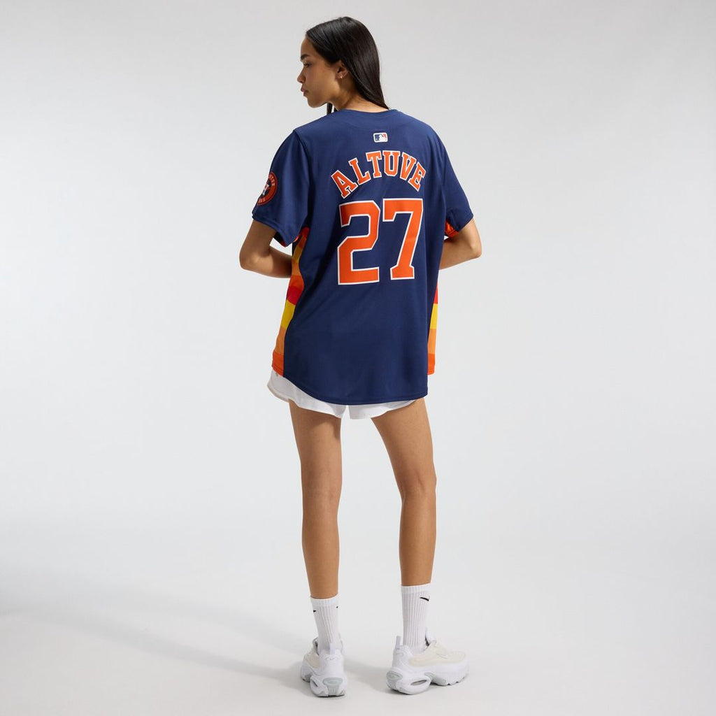 Jose Altuve Houston Astros Nike Women's Alternate Limited Player Jersey – Navy Official MLB Team Apparel Baseball Fan Gear