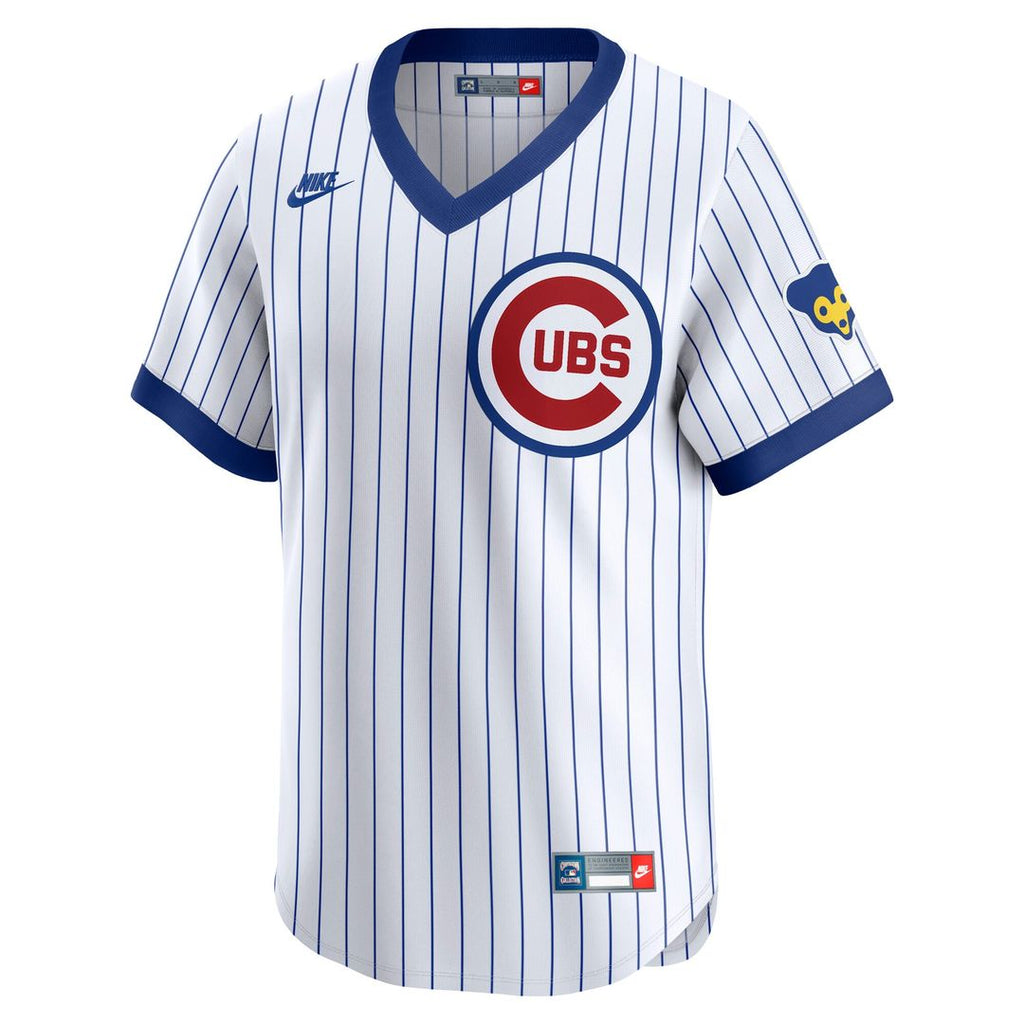Chicago Cubs Nike Cooperstown Collection Limited Jersey - White Official MLB Team Apparel Baseball Fan Gear