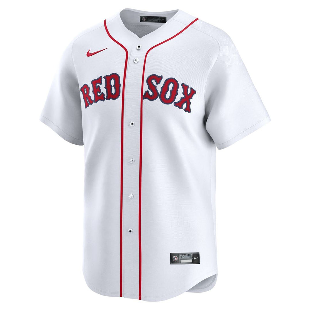 Boston Red Sox Nike Home Limited Pick-A-Player Retired Roster Jersey - White Official MLB Team Apparel Baseball Fan Gear