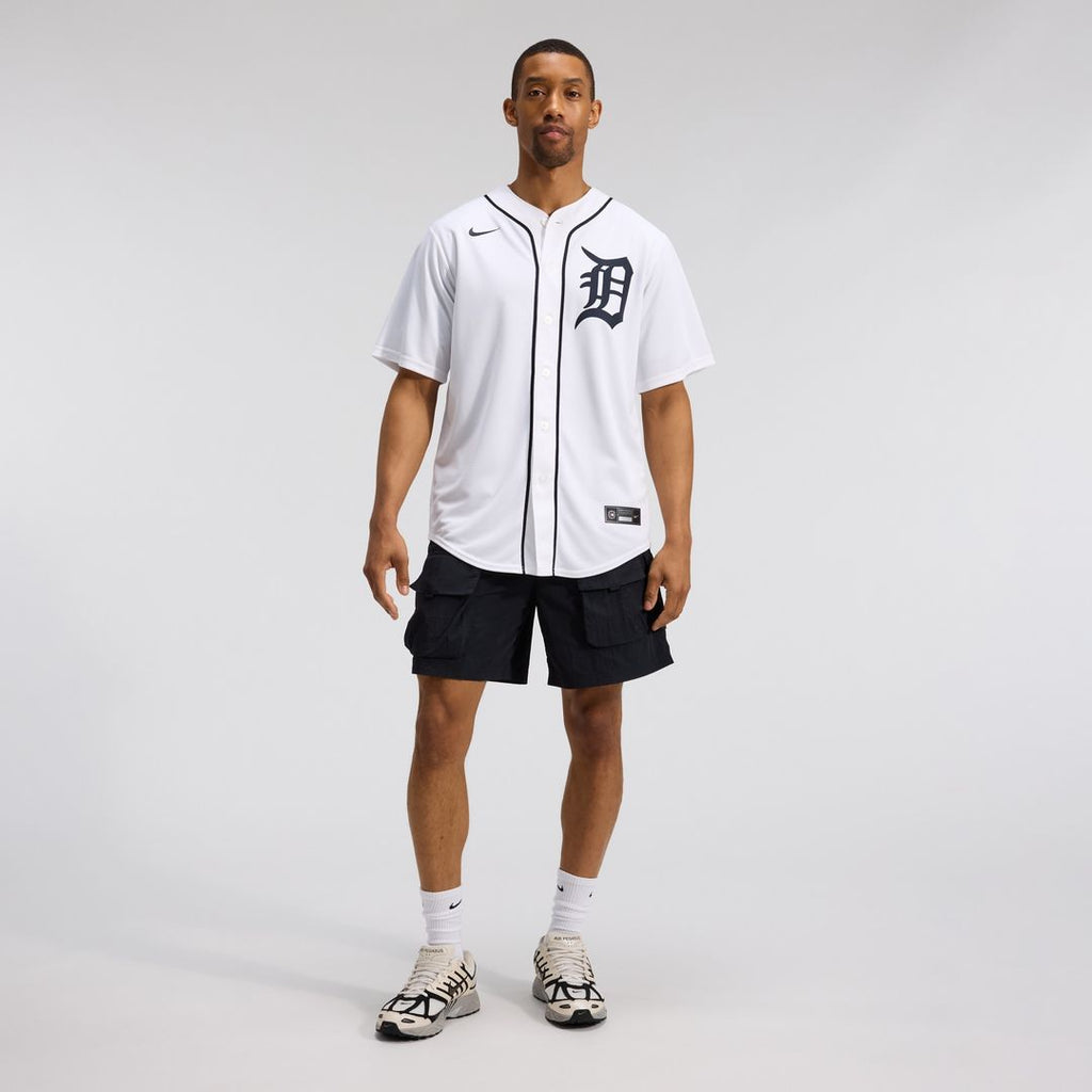 Detroit Tigers Nike Home Replica Jersey - White Official MLB Team Apparel Baseball Fan Gear