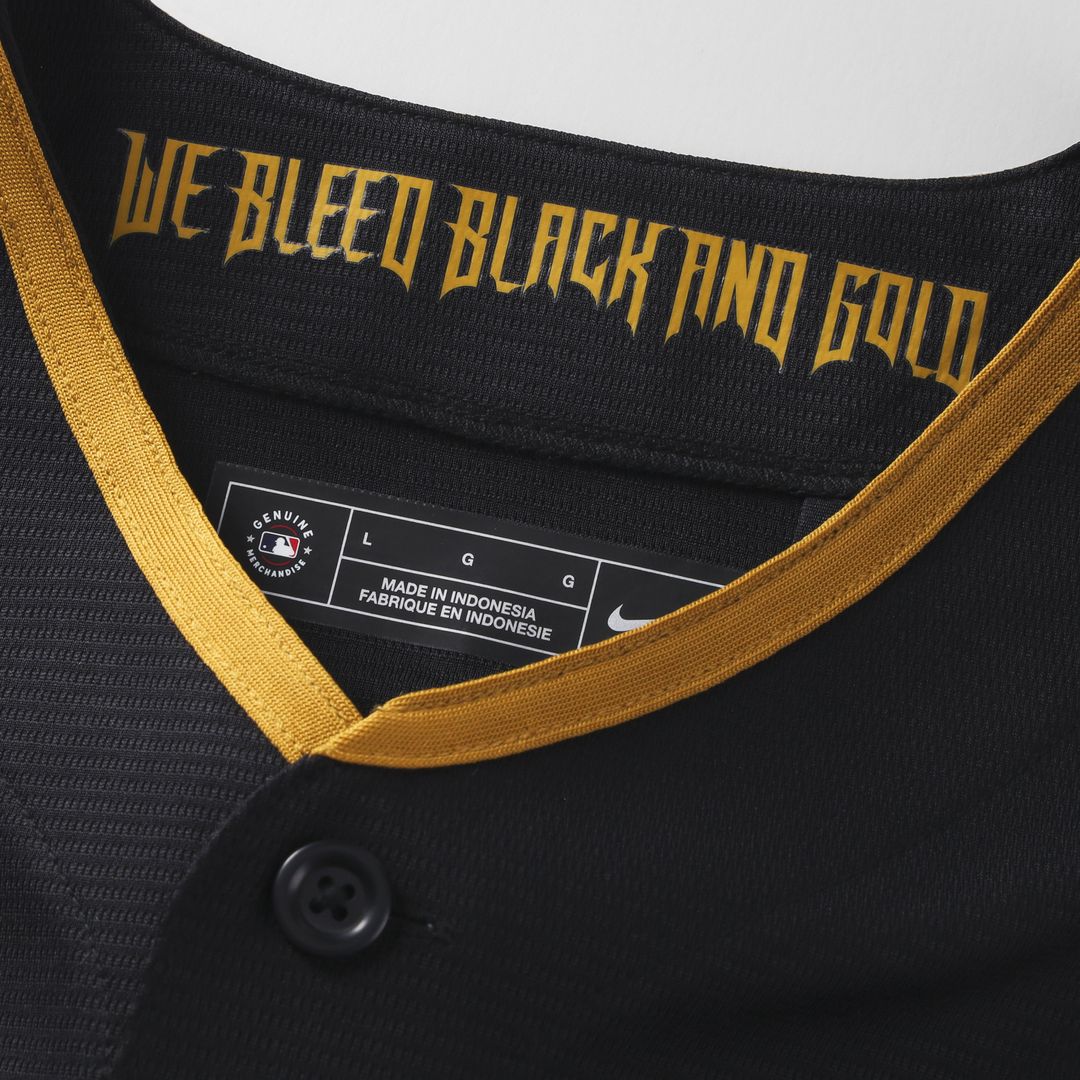Bryan Reynolds Pittsburgh Pirates Nike 2026 City Connect Stadium Jersey - Black Official MLB Team Apparel Baseball Fan Gear