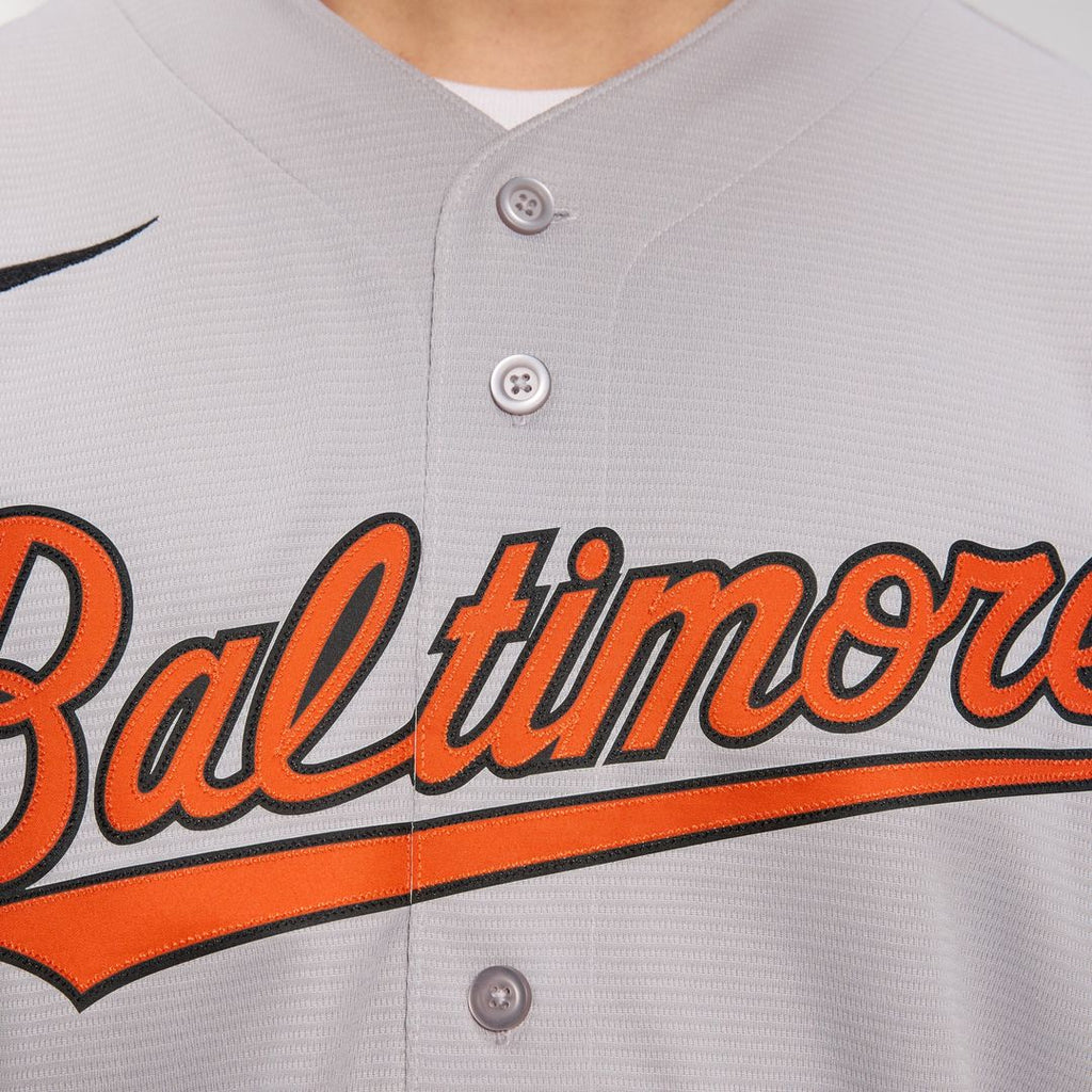 Baltimore Orioles Nike Road Replica Team Jersey - Gray Official MLB Team Apparel Baseball Fan Gear