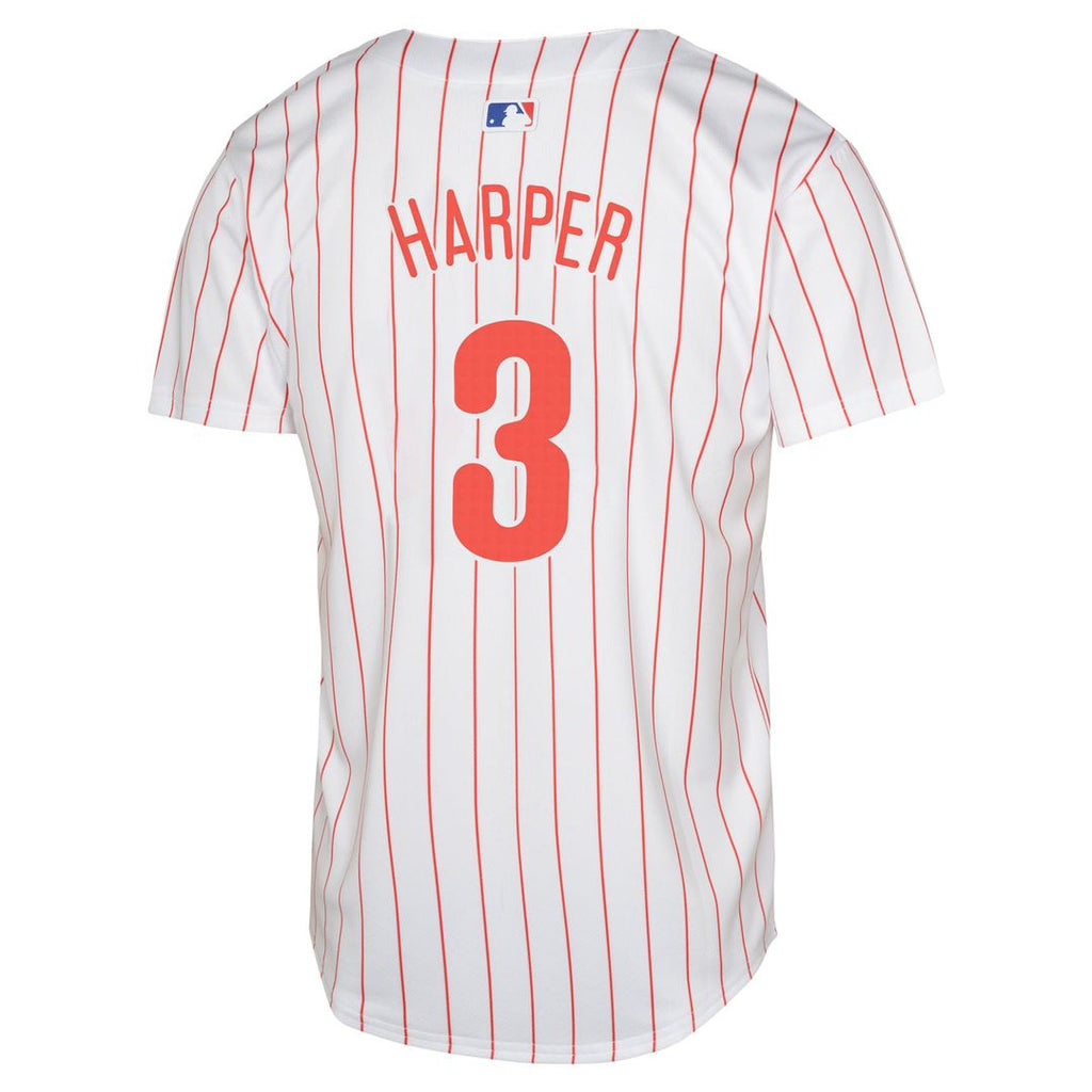 Bryce Harper Philadelphia Phillies Youth Limited Player Jersey - White Official MLB Team Apparel Baseball Fan Gear