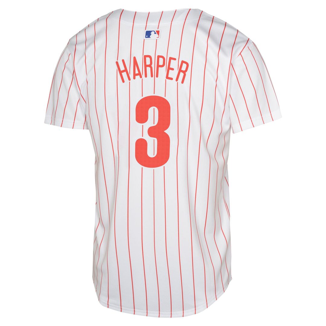 Bryce Harper Philadelphia Phillies Youth Limited Player Jersey - White Official MLB Team Apparel Baseball Fan Gear