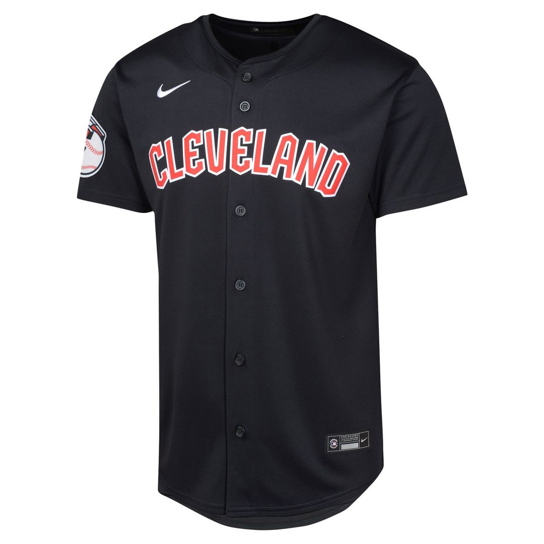 Cleveland Guardians Nike Youth Alternate Limited Jersey - Navy Official MLB Team Apparel Baseball Fan Gear