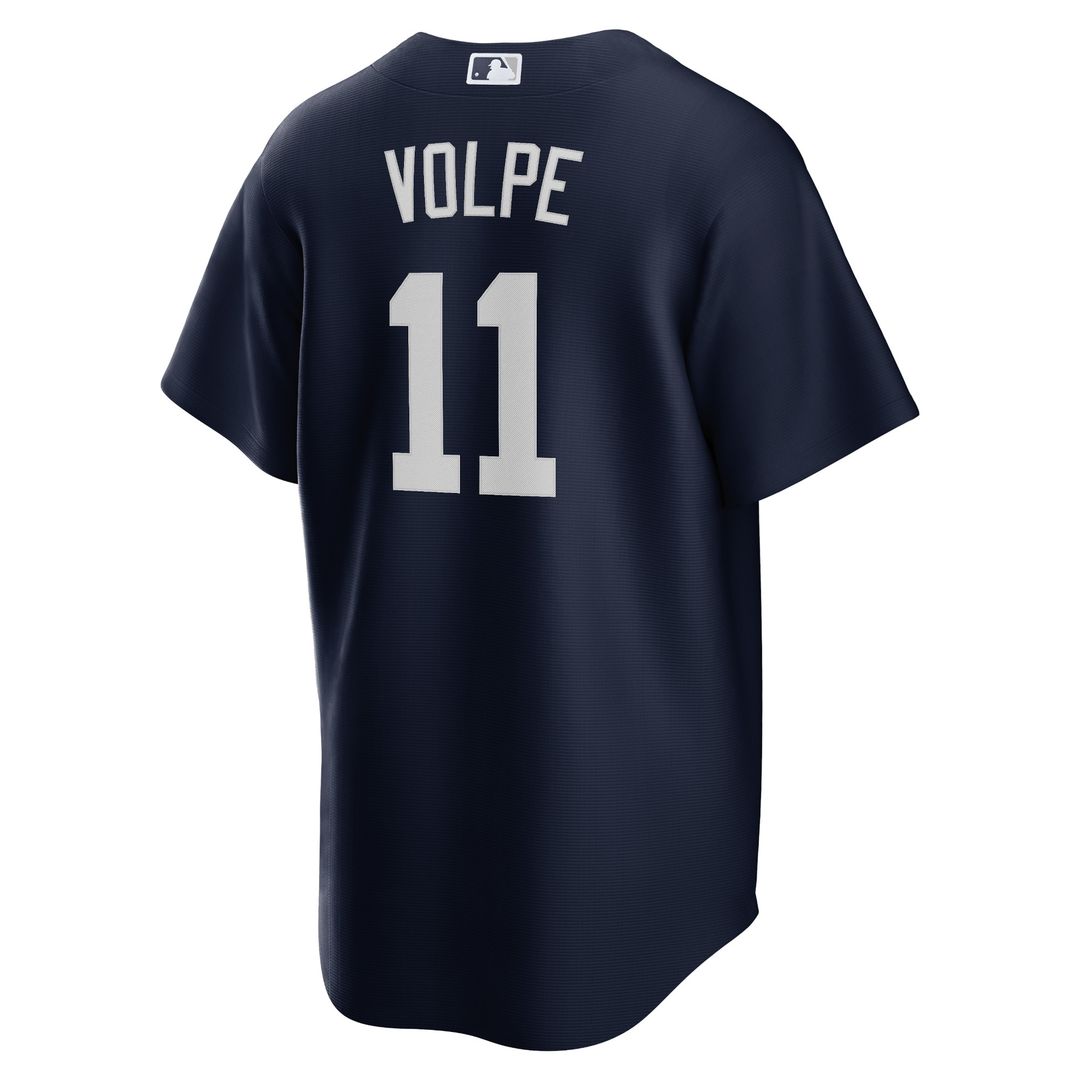 Anthony Volpe New York Yankees Nike Big & Tall Alternate Replica Player Jersey - Navy Official MLB Team Apparel Baseball Fan Gear