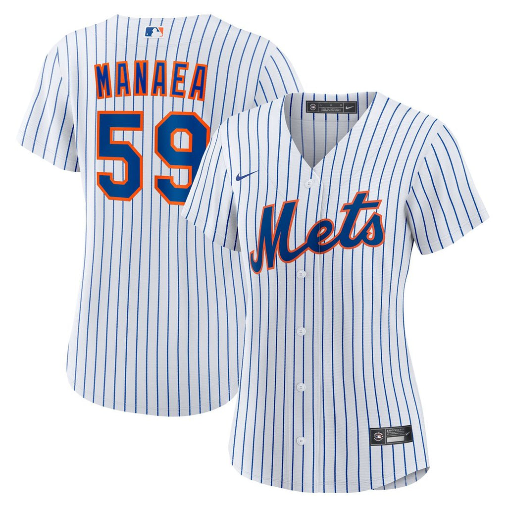 Sean Manaea New York Mets Nike Women's Home Replica Jersey - White Official MLB Team Apparel Baseball Fan Gear