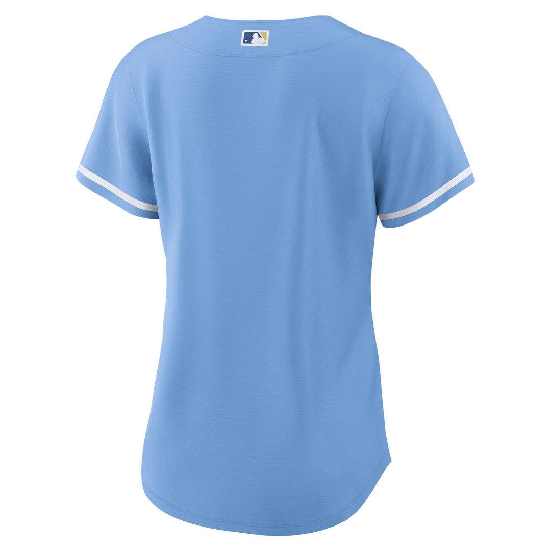 Kansas City Royals Nike Women's Alternate Replica Team Logo Jersey - Light Blue Official MLB Team Apparel Baseball Fan Gear