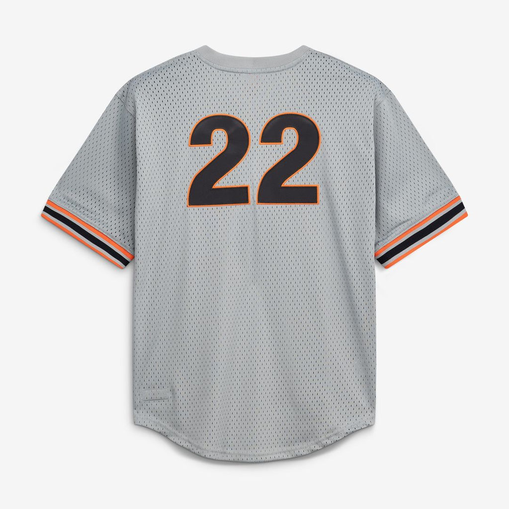 Will Clark San Francisco Giants Mitchell & Ness Authentic Batting Practice Jersey - Gray Official MLB Team Apparel Baseball Fan Gear
