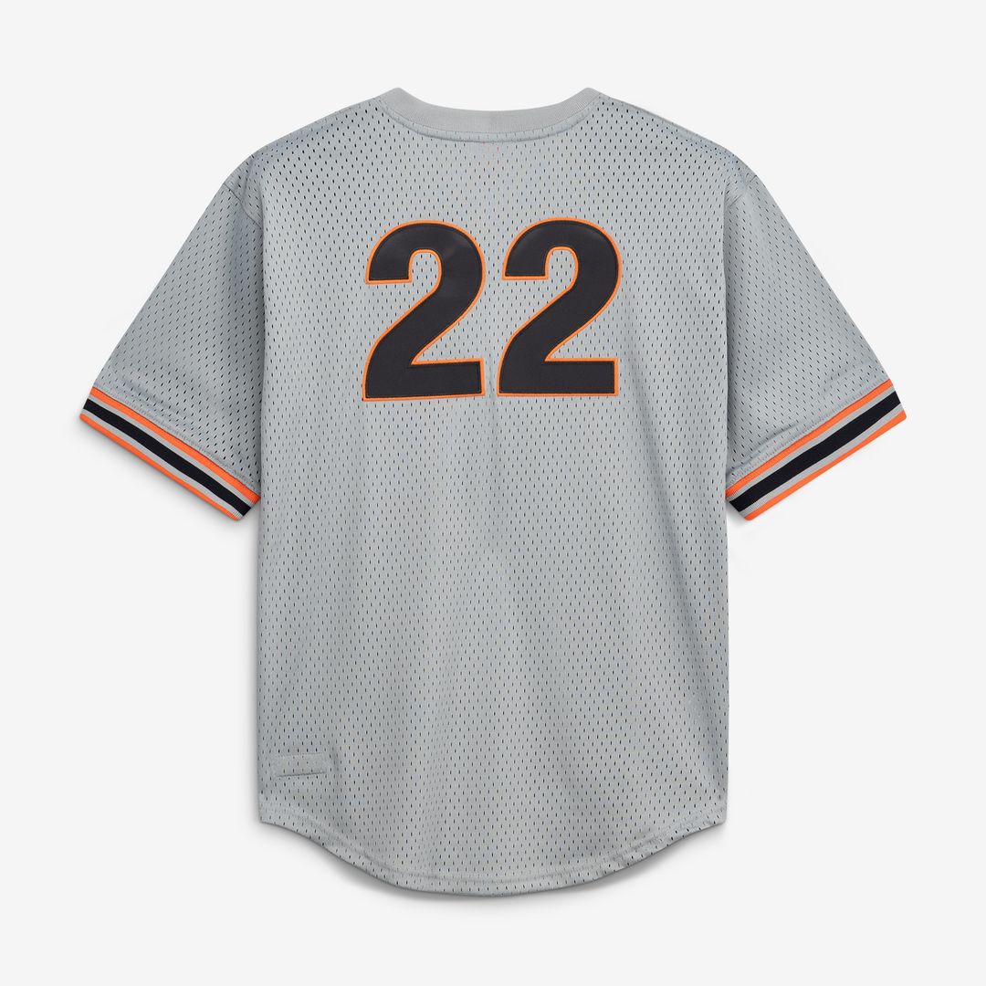 Will Clark San Francisco Giants Mitchell & Ness Authentic Batting Practice Jersey - Gray Official MLB Team Apparel Baseball Fan Gear