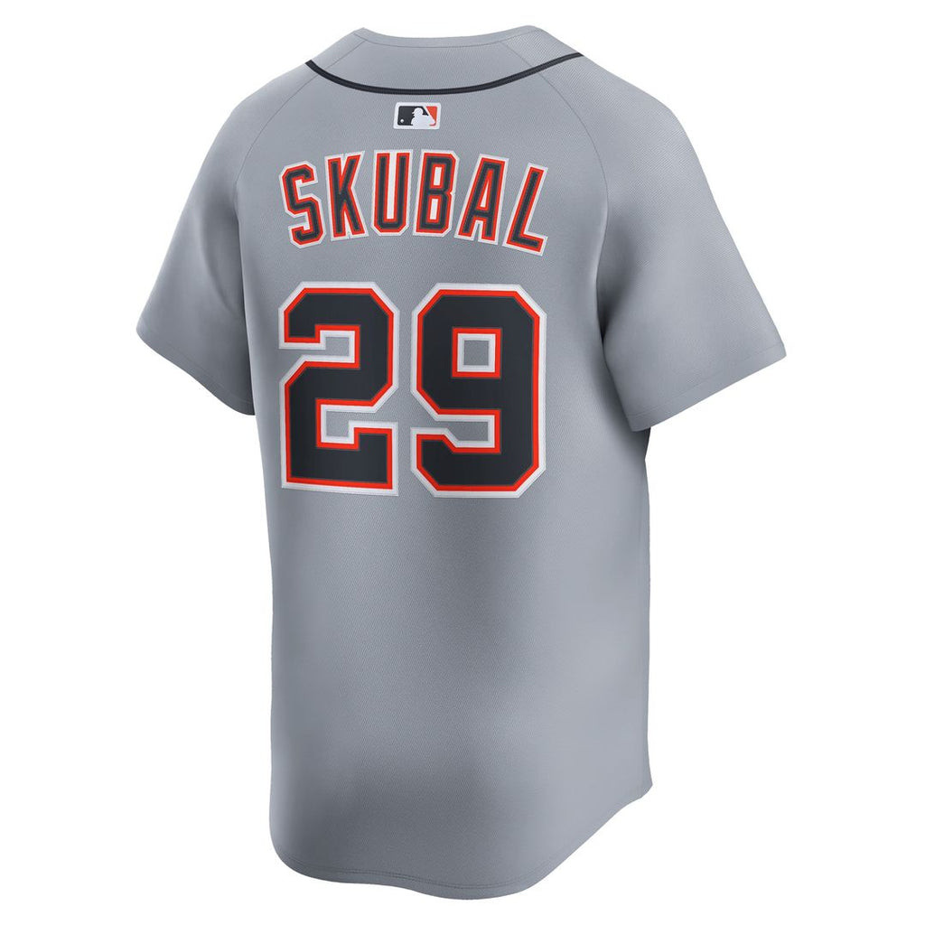 Tarik Skubal Detroit Tigers Nike Road Limited Jersey - Gray Official MLB Team Apparel Baseball Fan Gear