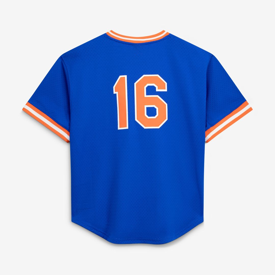 Dwight Gooden New York Mets Mitchell & Ness Authentic Batting Practice Jersey - Royal Official MLB Team Apparel Baseball Fan Gear