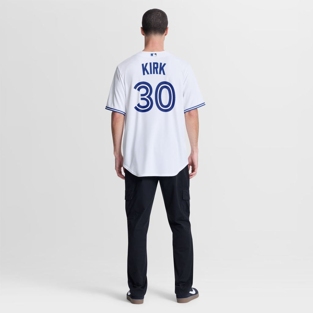 Alejandro Kirk Toronto Blue Jays Nike Home Replica Jersey - White Official MLB Team Apparel Baseball Fan Gear