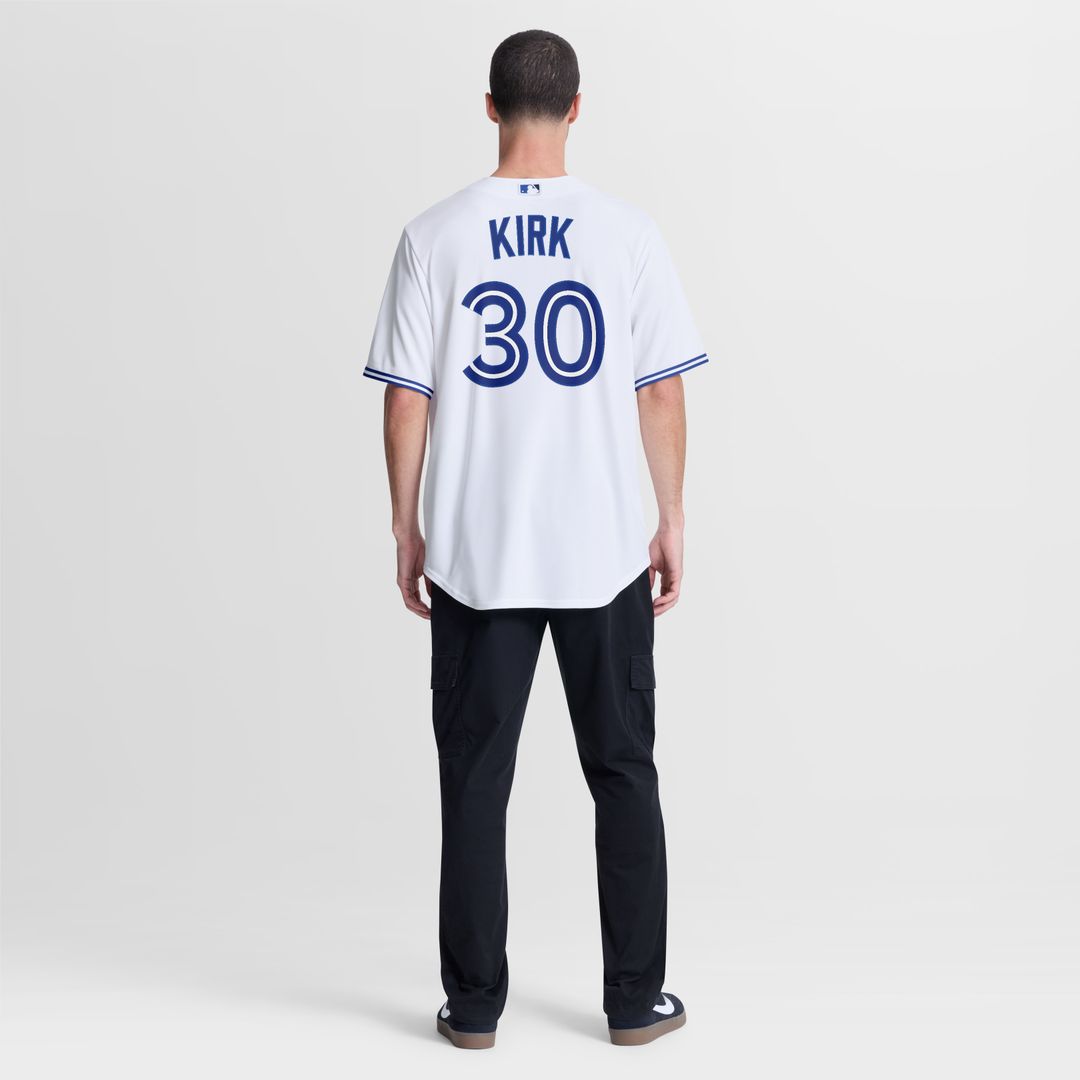 Alejandro Kirk Toronto Blue Jays Nike Home Replica Jersey - White Official MLB Team Apparel Baseball Fan Gear