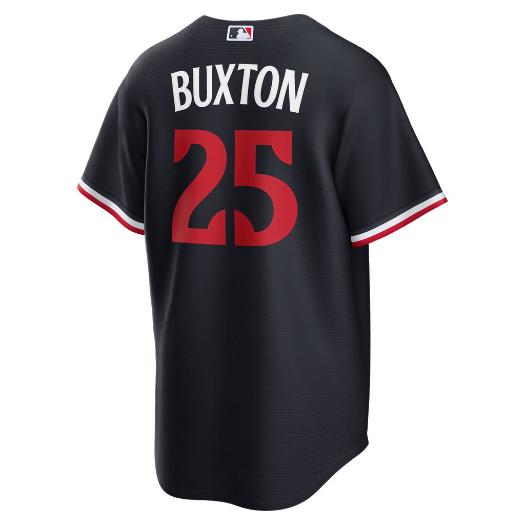 Byron Buxton Minnesota Twins Nike Alternate Replica Jersey - Navy Official MLB Team Apparel Baseball Fan Gear