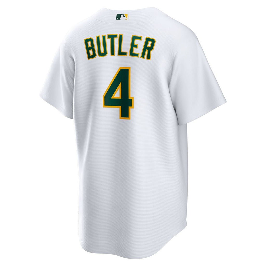 Lawrence Butler Athletics Nike Home Replica Jersey - White Official MLB Team Apparel Baseball Fan Gear