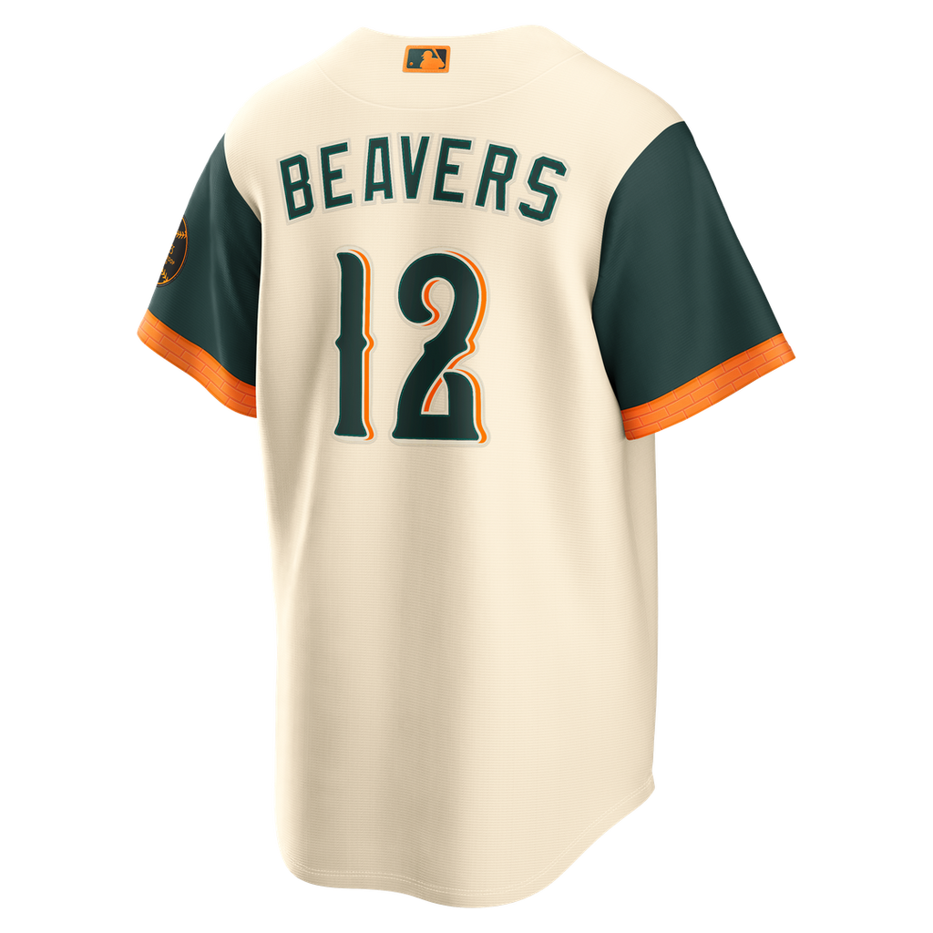 Dylan Beavers Baltimore Orioles Nike 2026 City Connect Stadium Jersey - Cream Official MLB Team Apparel Baseball Fan Gear