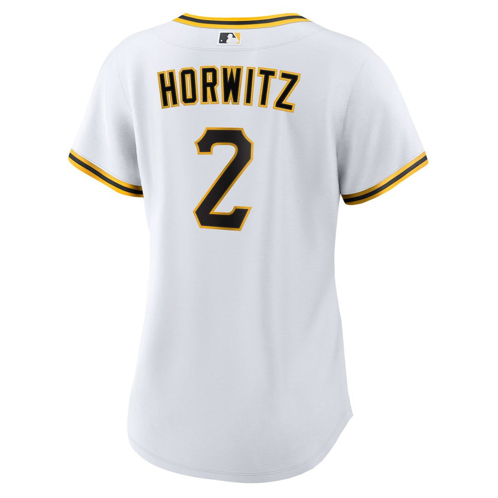 Spencer Horwitz Pittsburgh Pirates Nike Women's Home Replica Jersey - White Official MLB Team Apparel Baseball Fan Gear