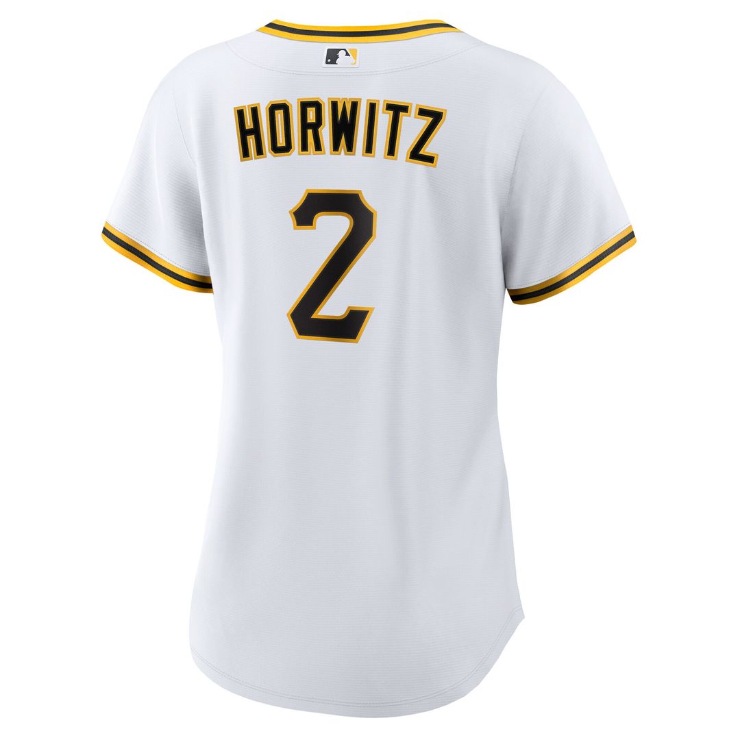 Spencer Horwitz Pittsburgh Pirates Nike Women's Home Replica Jersey - White Official MLB Team Apparel Baseball Fan Gear