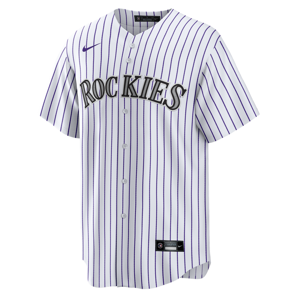 Matt Holliday Colorado Rockies Nike Home Retired Player Replica Jersey - White Official MLB Team Apparel Baseball Fan Gear