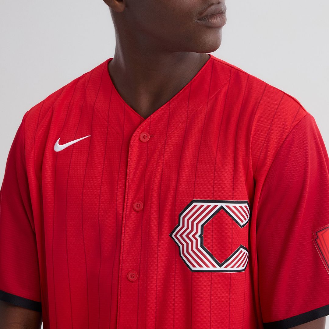 Cincinnati Reds Nike 2026 City Connect Stadium Jersey - Red Official MLB Team Apparel Baseball Fan Gear