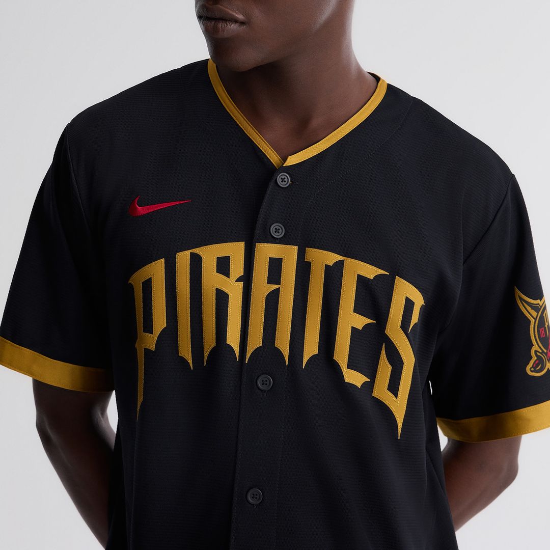 Oneil Cruz Pittsburgh Pirates Nike 2026 City Connect Stadium Jersey - Black Official MLB Team Apparel Baseball Fan Gear