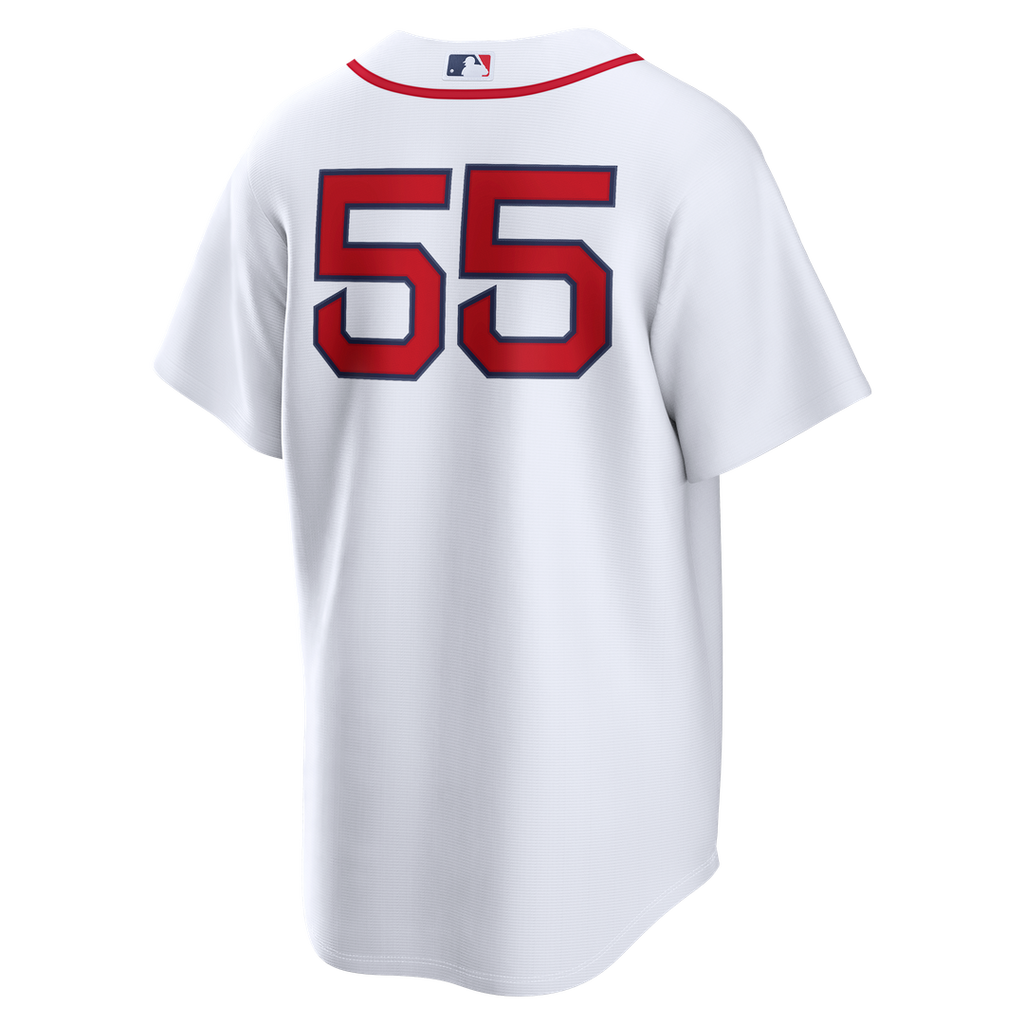 Ranger Suárez Boston Red Sox Nike Home Replica Jersey - White Official MLB Team Apparel Baseball Fan Gear