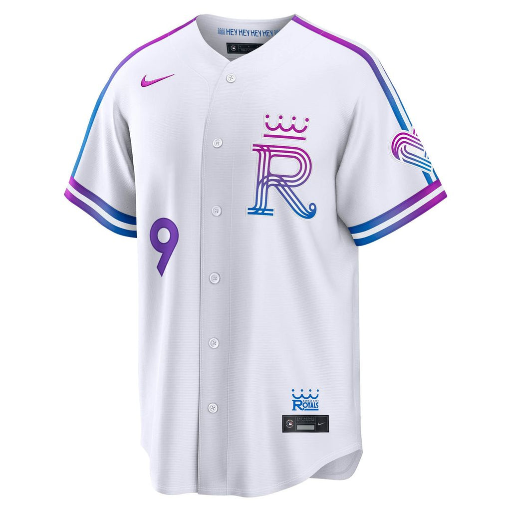 Vinnie Pasquantino Kansas City Royals Nike 2026 City Connect Stadium Jersey - White Official MLB Team Apparel Baseball Fan Gear