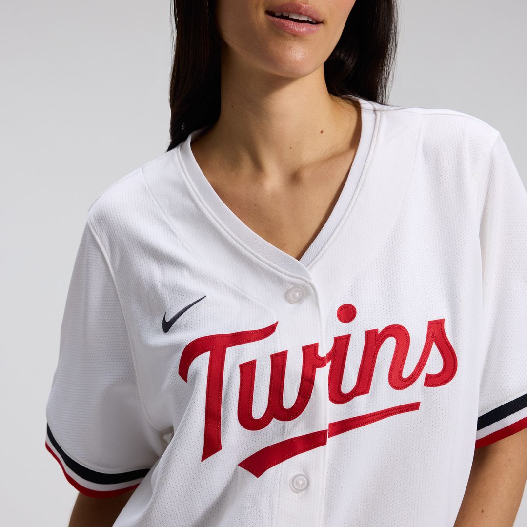 Minnesota Twins Nike Women's Home Limited Jersey - White Official MLB Team Apparel Baseball Fan Gear