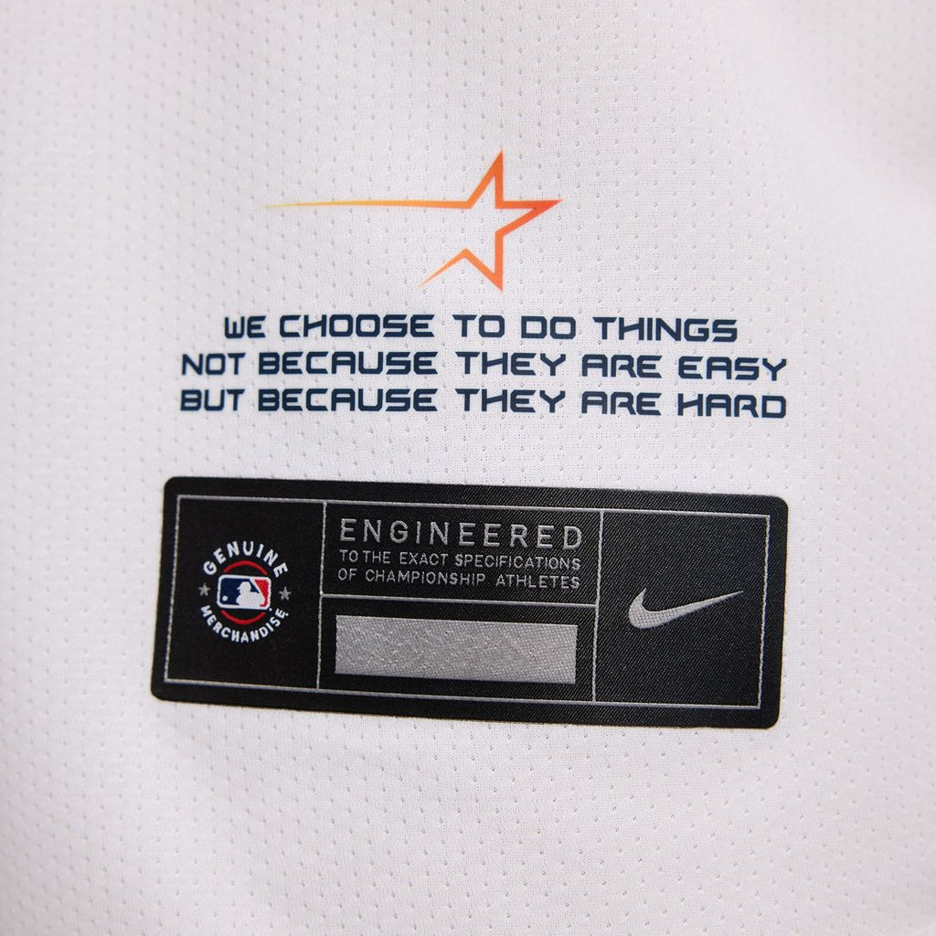 Jose Altuve Houston Astros Nike 2025 City Connect Limited Player Jersey - White Official MLB Team Apparel Baseball Fan Gear