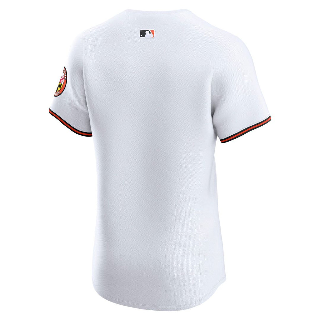 Baltimore Orioles Nike Home Elite Jersey - White Official MLB Team Apparel Baseball Fan Gear