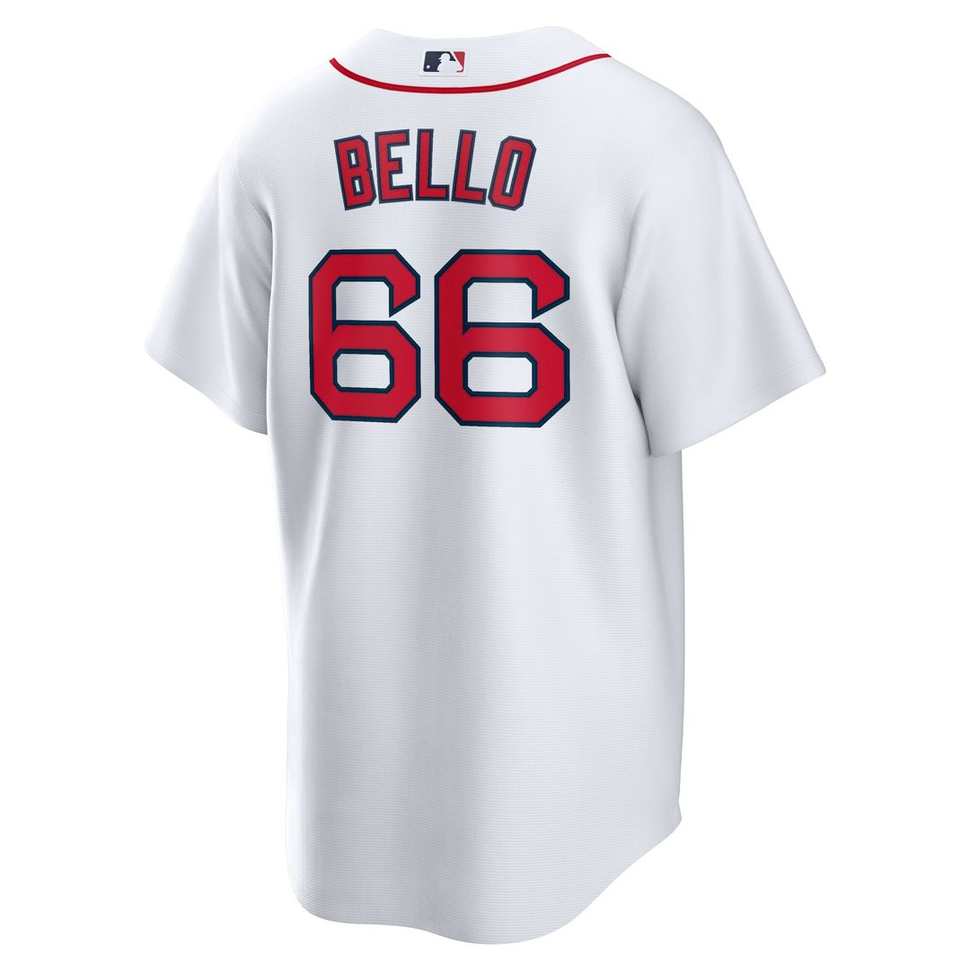 Brayan Bello Boston Red Sox Nike Home Replica Jersey - White Official MLB Team Apparel Baseball Fan Gear
